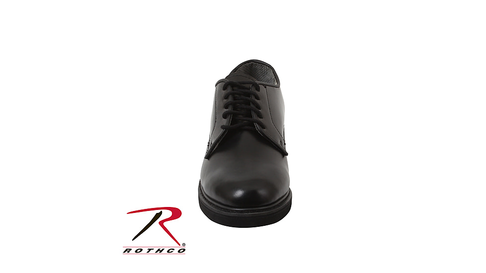 Rothco Military Uniform Oxford Leather Shoes, 12, Wide, 5085-12-Wide