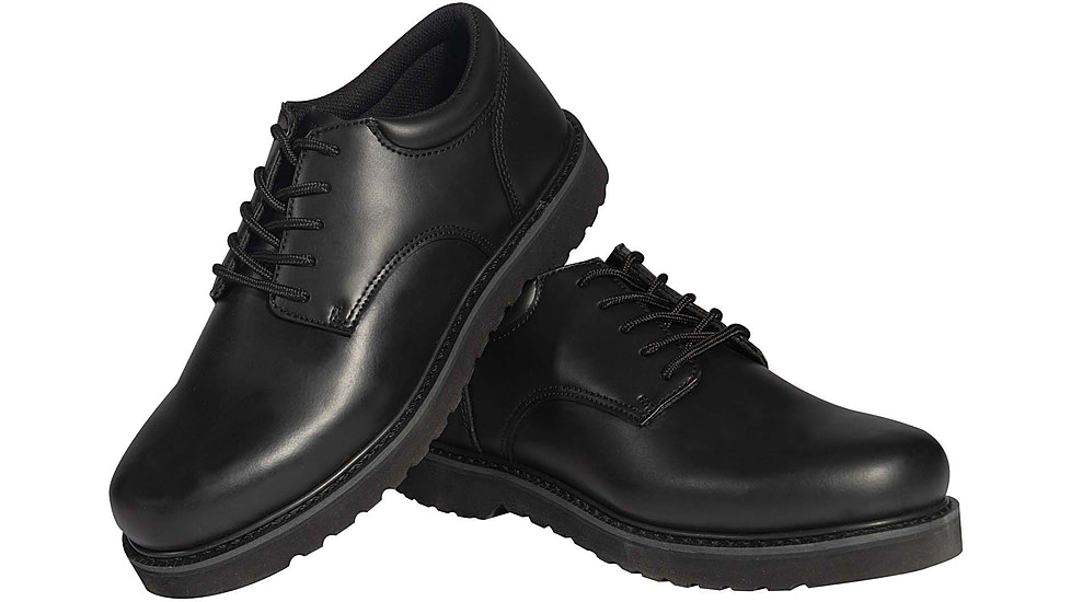 Rothco Military Uniform Oxford With Work Soles - Black, 13, Wide, 52510-13-Wide