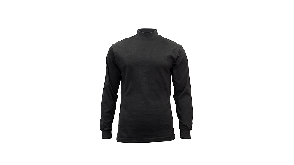 Rothco Mock Turtleneck - Men's, White, Small, 3501-White-S