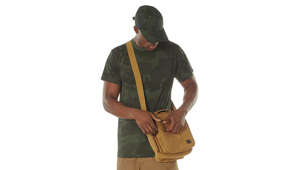 Rothco Moisture Wicking T-Shirts - Mens, S, Camo, 12325-MidnightWoodlandCamo-S