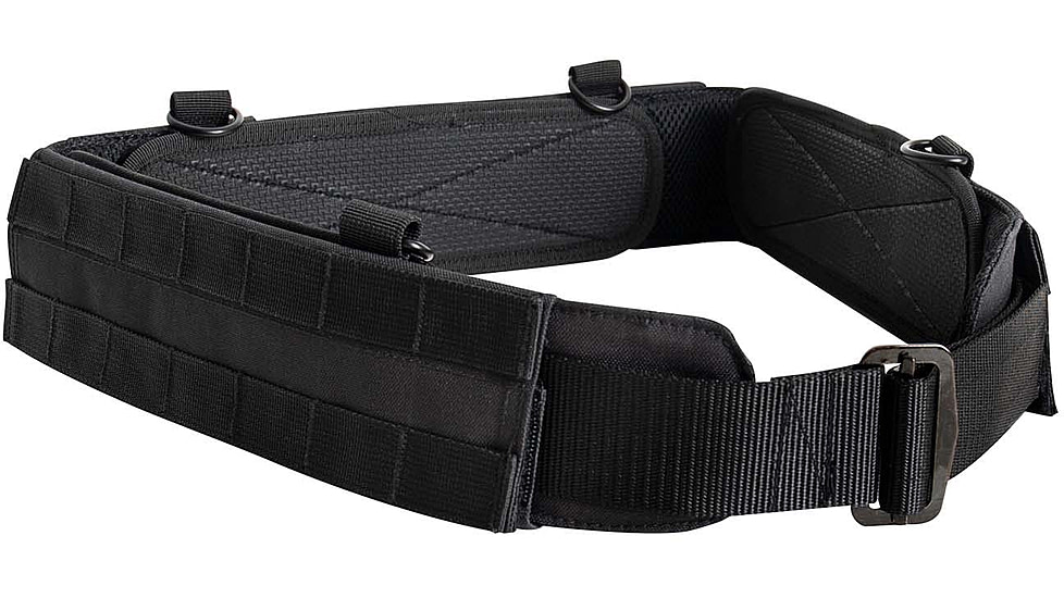 Rothco MOLLE Lightweight Low Profile Belt, Black, Large, 1807-Black-L