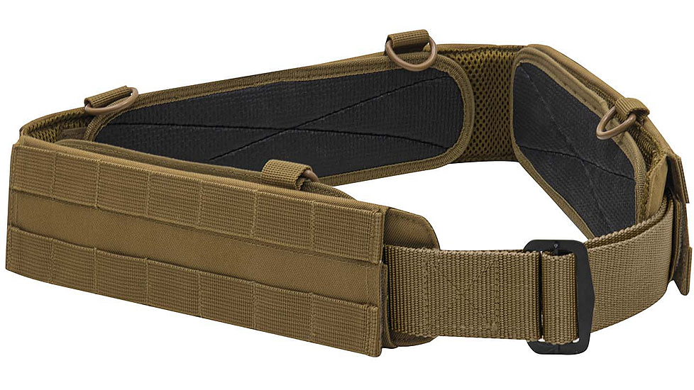 Rothco MOLLE Lightweight Low Profile Belt, Coyote Brown, Medium, 1808-CoyoteBrown-M