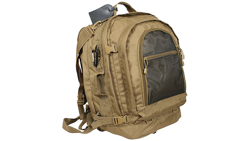 Rothco Move Out Tactical/Travel Backpack, Coyote Brown, 2297-CoyoteBrown