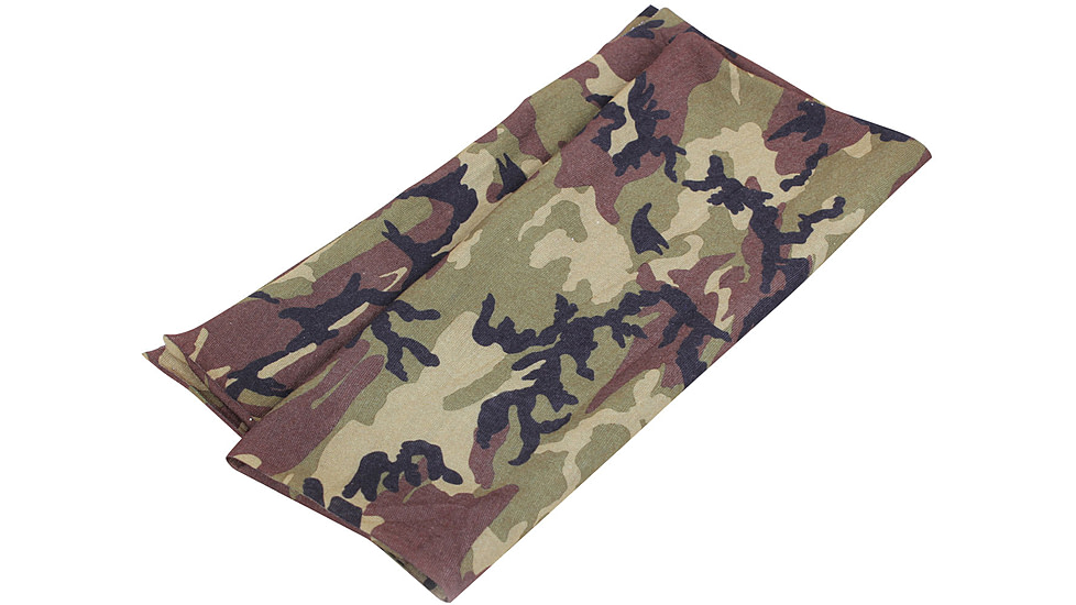 Rothco Multi Use Tactical Wrap, Woodland Camo, 5304-WoodlandCamo