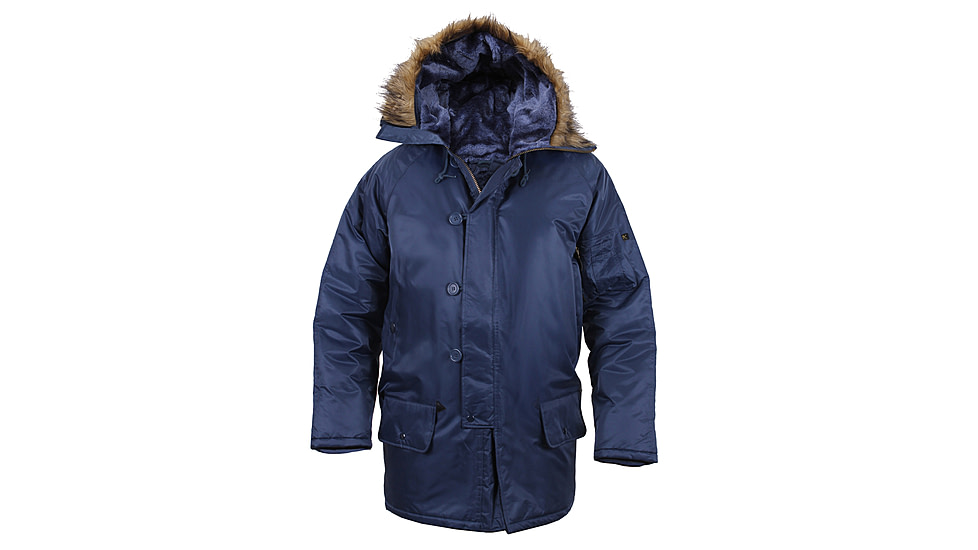 Rothco N-3B Snorkel Parka, Navy Blue, XL, 9394-NavyBlue-XL