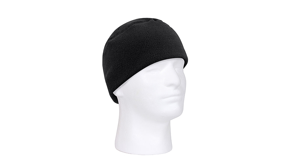 Rothco Polar Fleece Watch Cap, Black, 8460-Black