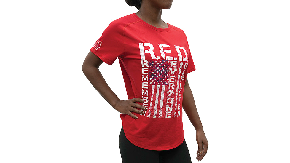 Rothco R.E.D. T-Shirt - Womens, Red, 2XL, 11825-2XL
