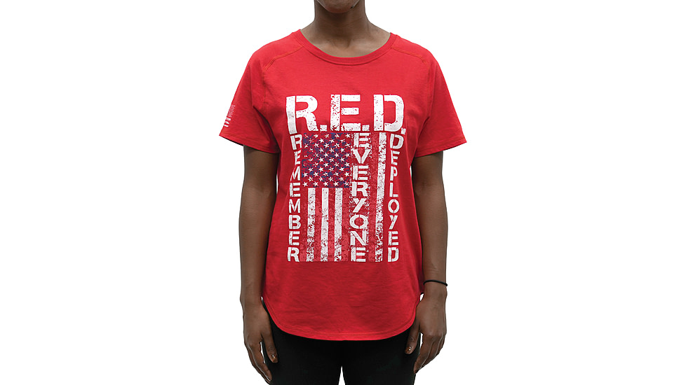 Rothco R.E.D. T-Shirt - Womens, Red, 2XL, 11825-2XL