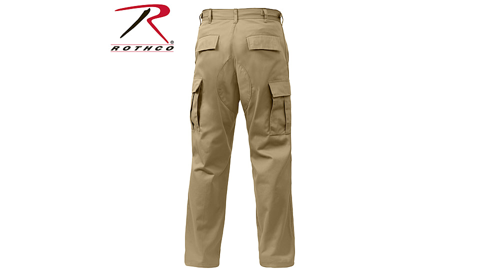 Rothco Relaxed Fit Zipper Fly BDU Pants, Woodland Camo, Extra Large, 2941-WoodlandCamo-XL