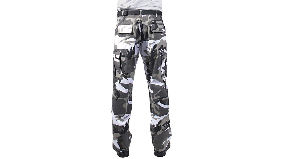 Rothco Relaxed Fit Zipper Fly BDU Pants, City Camo, 2XL, 43-47in, 29421-CityCamo-2XL43-47Waist