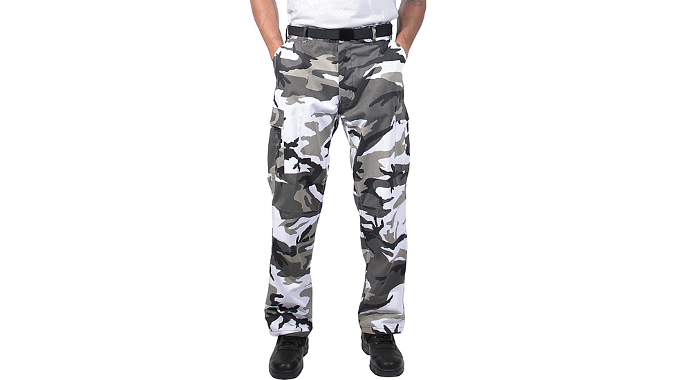 Rothco Relaxed Fit Zipper Fly BDU Pants, City Camo, 2XL, 43-47in, 29421-CityCamo-2XL43-47Waist