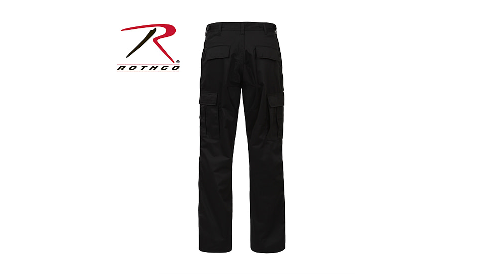 Rothco Relaxed Fit Zipper Fly BDU Pants, Woodland Camo, Extra Large, 2941-WoodlandCamo-XL