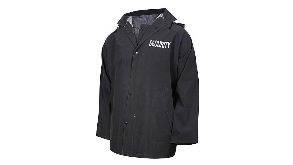 Rothco Security Rain Jacket, Small, 36651-S