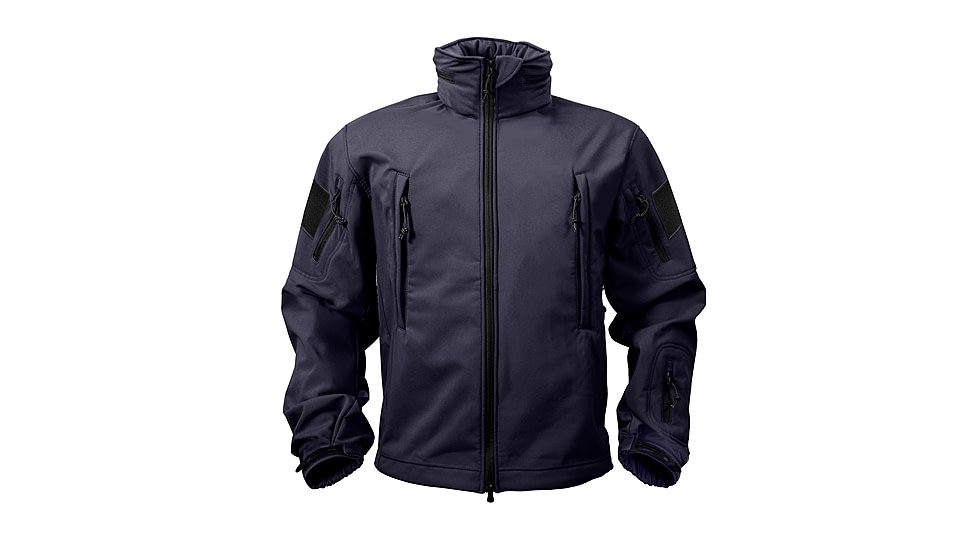 Rothco Special Ops Soft Shell Jacket - Mens, Midnight Navy Blue, Medium, 9511-MidnightNavyBlue-M