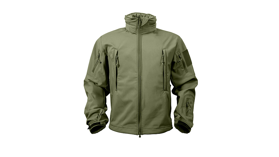 Rothco Special Ops Soft Shell Jacket - Mens, Olive Drab, Small, 9745-OliveDrab-S