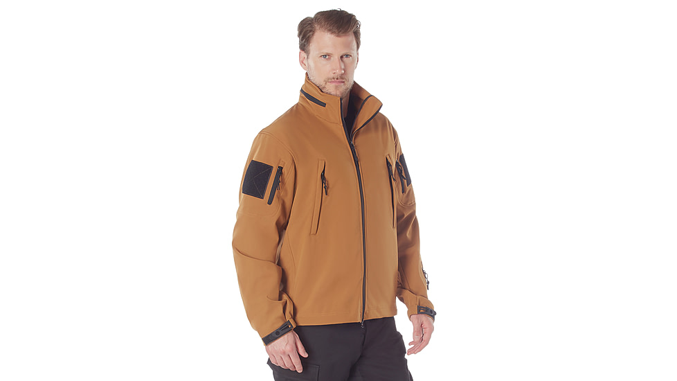 Rothco Special Ops Soft Shell Jacket - Mens, Work Brown, Small, 97680-WorkBrown-S