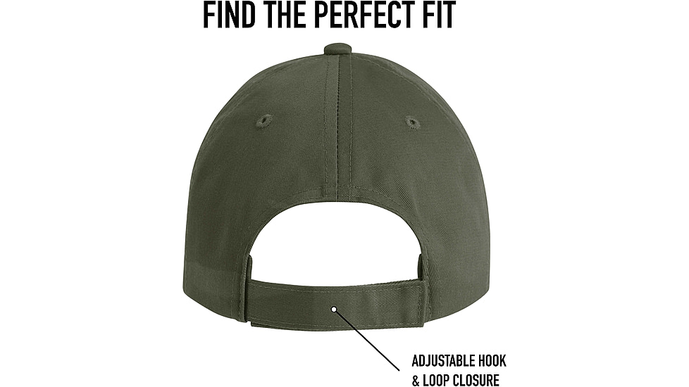 Rothco Supreme Solid Color Low Profile Cap - Mens, One Size, Ranger Green, 10514-RangerGreen-OneSize