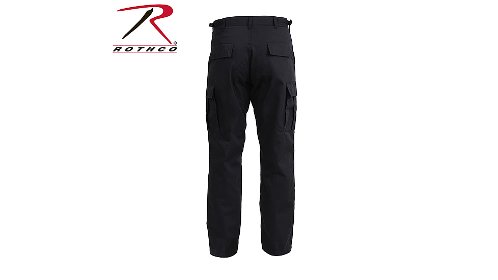 Rothco SWAT Cloth BDU Pants, Black, XL, 6215-Black-XL