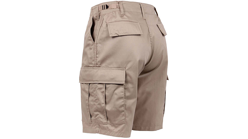 Rothco BDU Shorts, Khaki, Extra Large, 65203-Khaki-XL