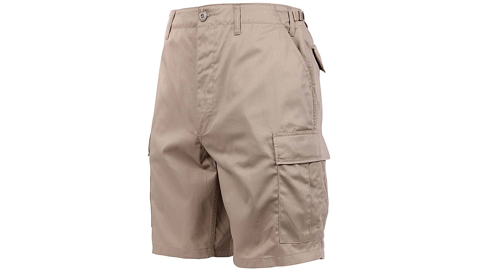 Rothco BDU Shorts, Khaki, Extra Large, 65203-Khaki-XL