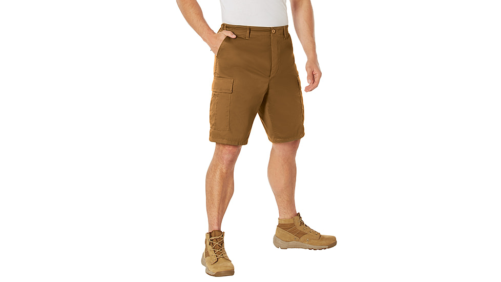 Rothco Tactical BDU Shorts - Men's, Work Brown, Medium, 613902037502