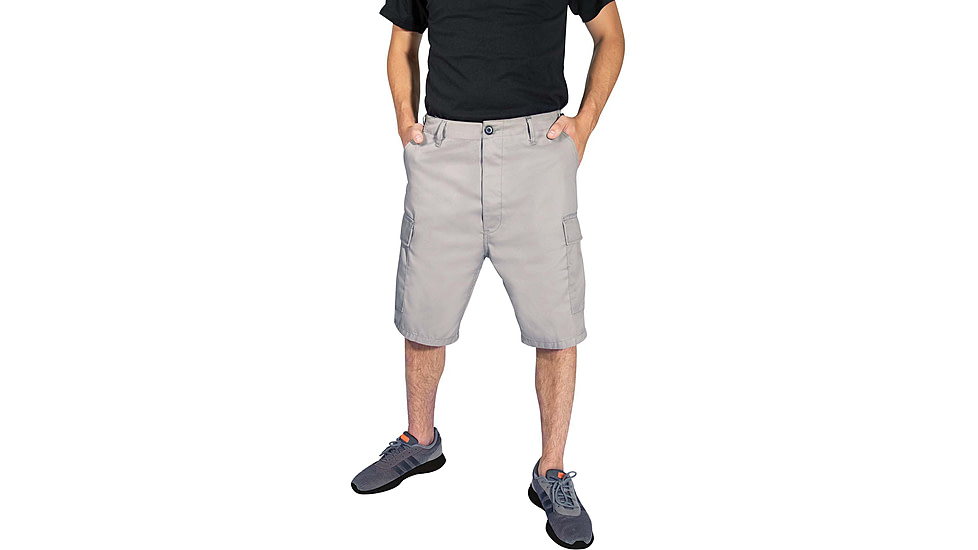 Rothco Tactical BDU Shorts - Mens, Grey, Small, 65235-Grey-S