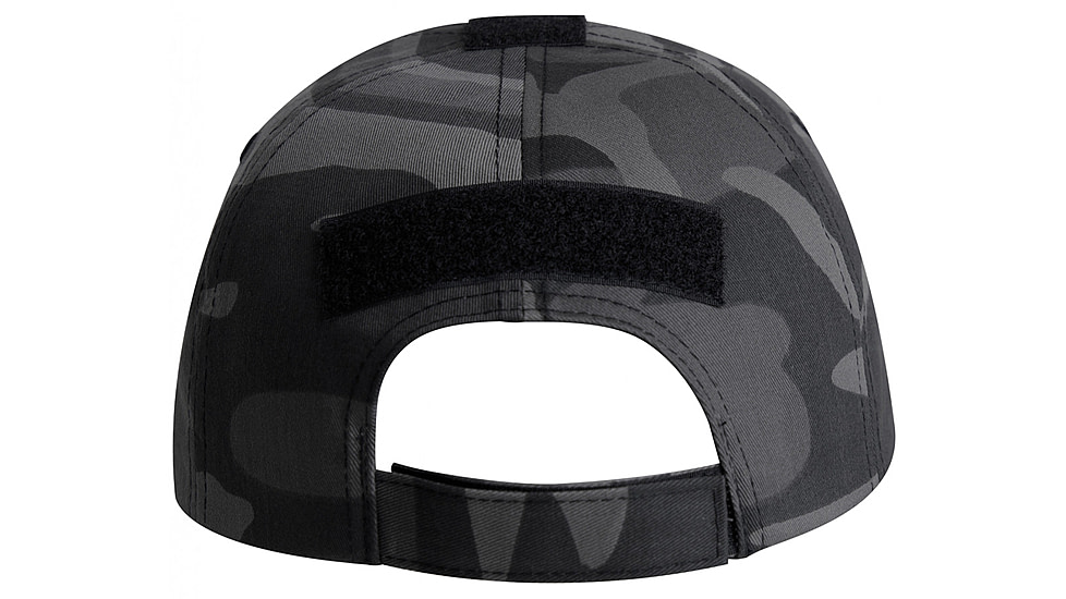 Rothco Tactical Operator Cap, Black Camo, 2672-BlackCamo