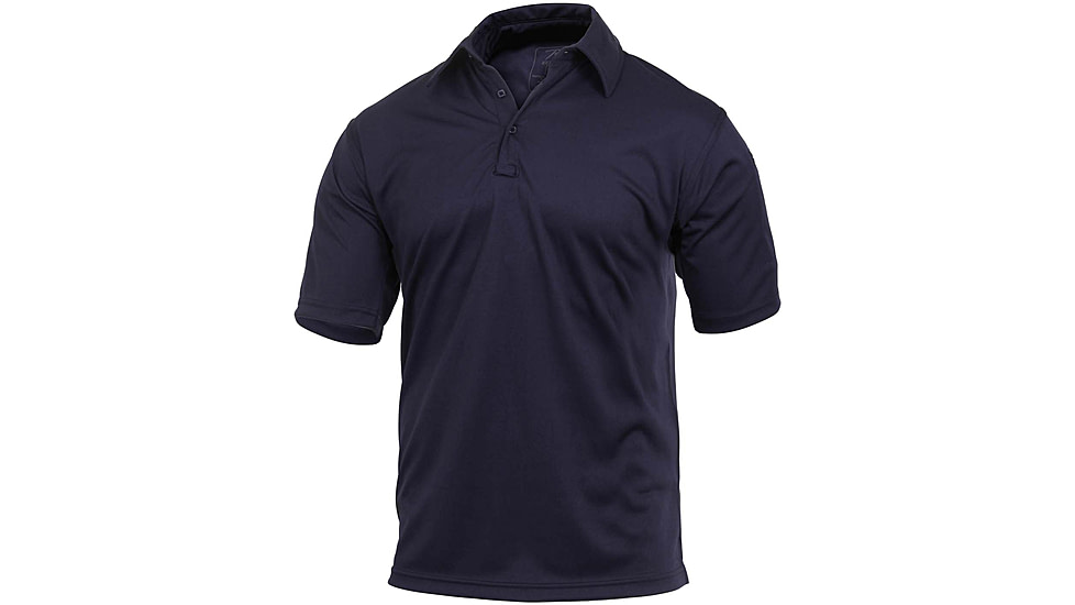 Rothco Tactical Performance Polo Shirt, Midnight Navy Blue, XL, 3935-MidnightNavyBlue-XL