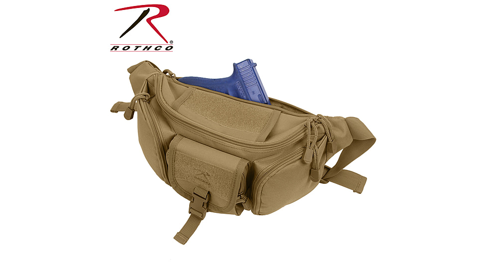 Rothco Tactical Waist Pack, Coyote Brown, 4956-CoyoteBrown