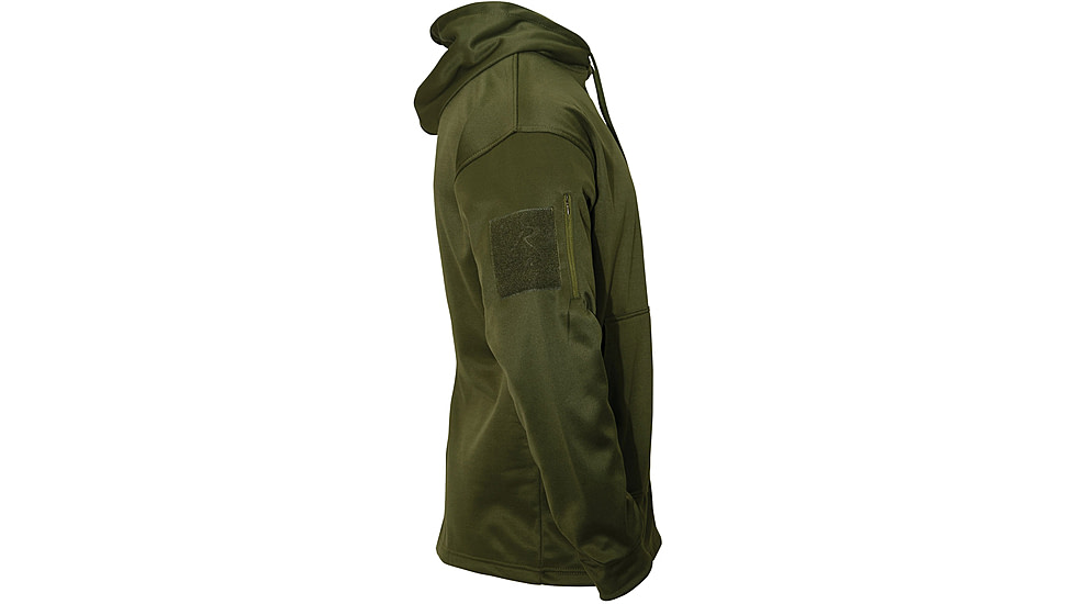 Rothco Thin Blue Line Concealed Carry Hoodie, Olive Drab, Extra Large, 52471-OliveDrab-XL