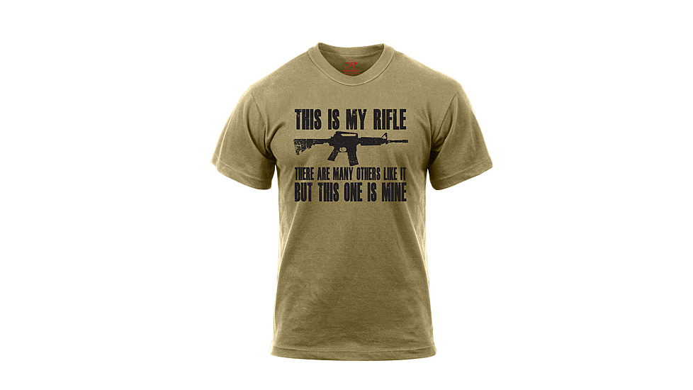 Rothco This Is My Rifle T-Shirt, Small, 61590-S