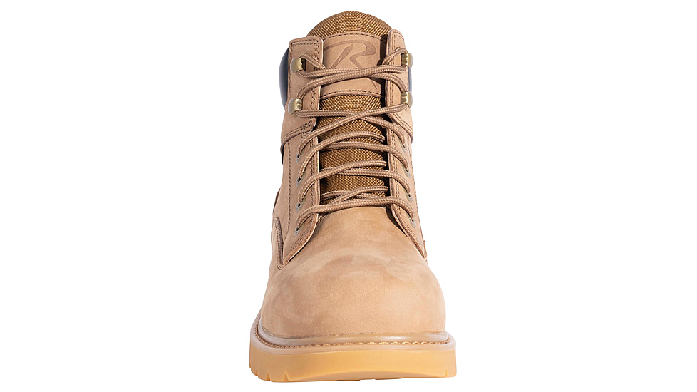 Rothco Tradesman 6 Inch Work Boots - Mens, Coyote Brown, 13 US, 54120-AR670-1CoyoteBrown-13