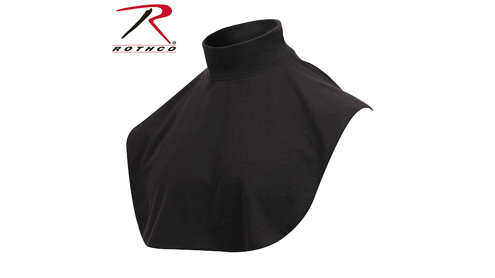 Rothco Mock Turtleneck Dickie, 3XL, Black, 24008-Black-3XL