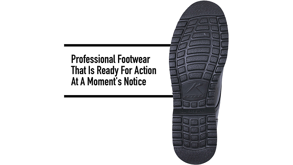 Rothco Uniform Oxford Work Sole, 9.5, Regular, 5250-9.5