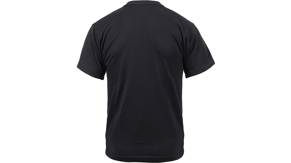Rothco US Flag Bearded Skull T-Shirt, Black, Small, 10812-Black-S