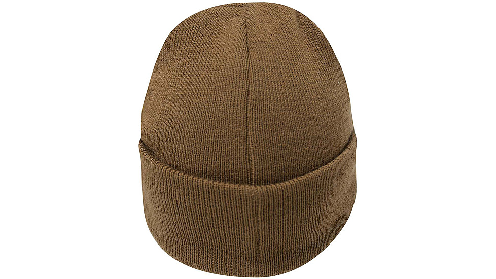 Rothco US Flag Embroidered Fine Knit Watch Cap - Mens, Coyote Brown, One Size, 57866-CoyoteBrown