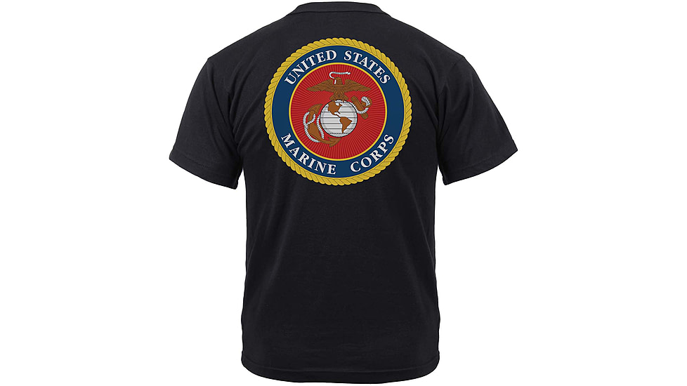 Rothco Veteran T-Shirt - Mens, Marines, Small, 3555-Small-Marines-S