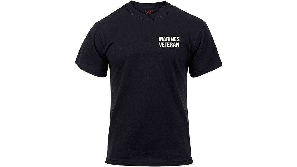 Rothco Veteran T-Shirt - Mens, Marines, Small, 3555-Small-Marines-S