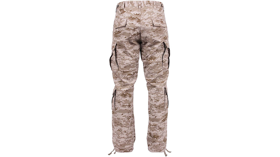 Rothco Vintage Camo Paratrooper Fatigue Pants, Desert Digital Camo, Medium, 23366-DesertDigitalCamo-M