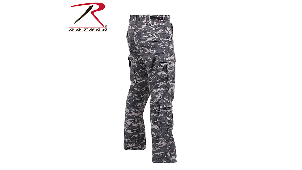 Rothco Vintage Camo Paratrooper Fatigue Pants, Woodland Camo, Small, 2586-WoodlandCamo-S