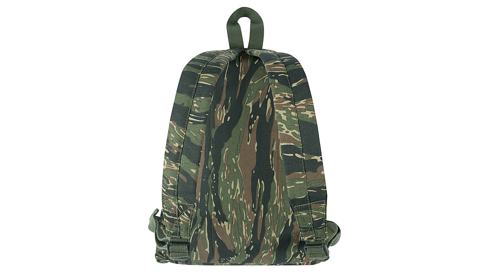 Rothco Vintage Canvas Compact Backpack, Tiger Stripe Camo, 91530-TigerStripeCamo