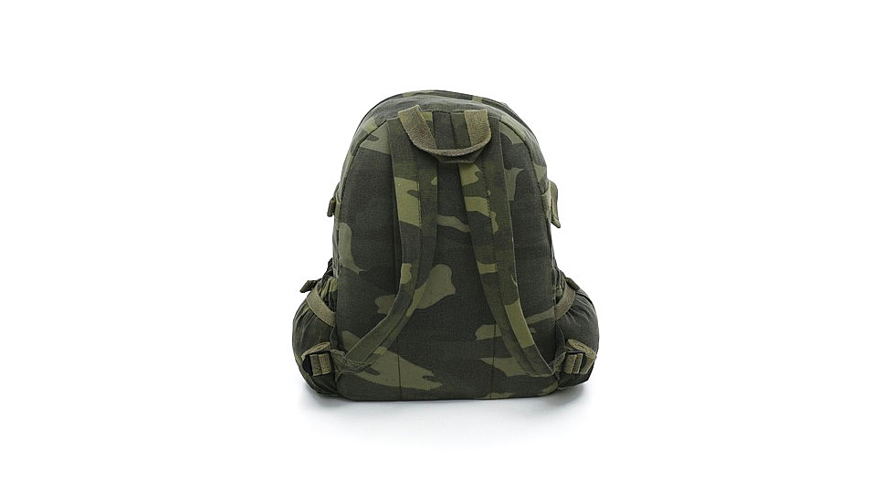 Rothco Vintage Canvas Compact Backpack, Smokey Branch Camo, 9720-SmokeyBranchCamo