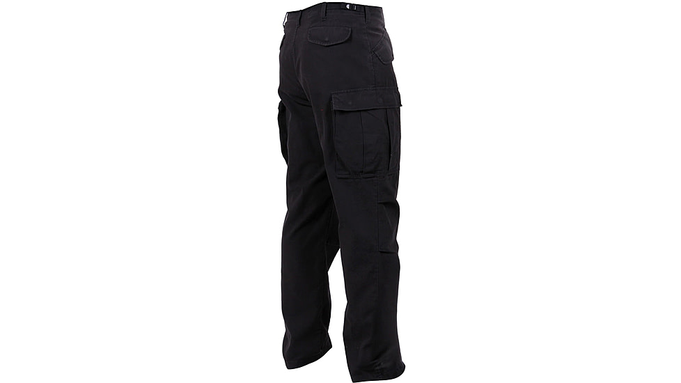 Rothco Vintage M-65 Field Pant, Black, M, 2644-Black-M