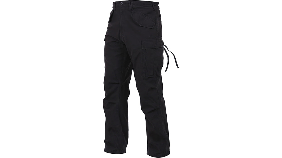 Rothco Vintage M-65 Field Pant, Black, M, 2644-Black-M