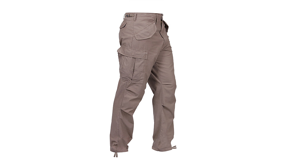 Rothco Vintage M-65 Field Pant, Khaki, XL, 2615-Khaki-XL