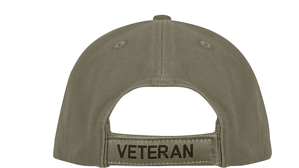 Rothco Vintage Veteran Low Pro Cap, Olive Drab, 3599
