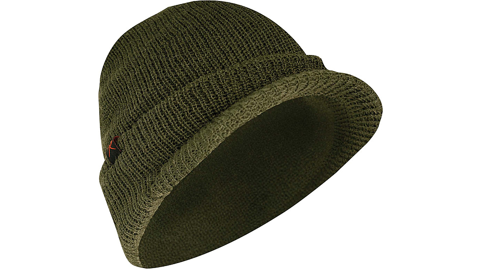 Rothco Watch Cap w/Brim - Mens, Olive Drab, One Size, 59382-OliveDrab