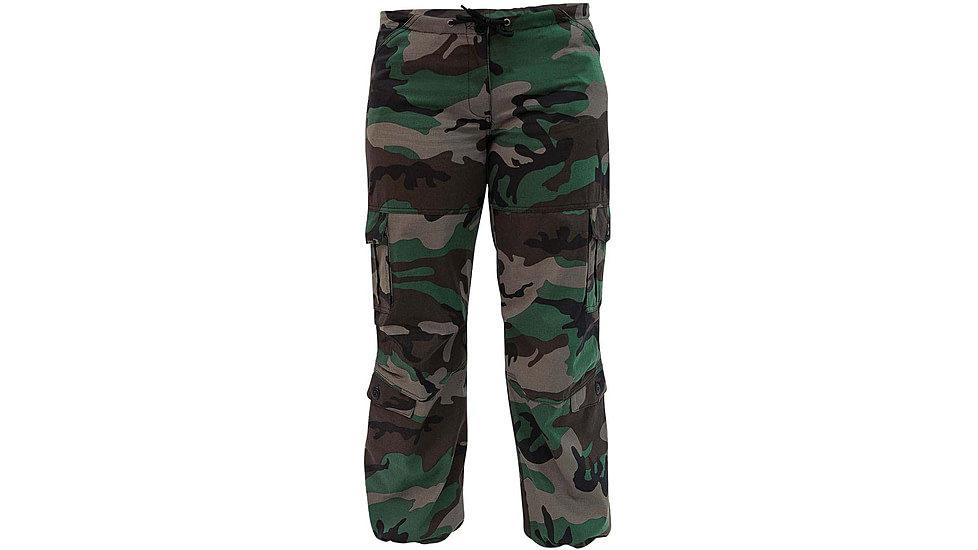 Rothco Unwashed Camo Paratrooper Fatigue Pants - Womens, Extra Small, 3833-XS