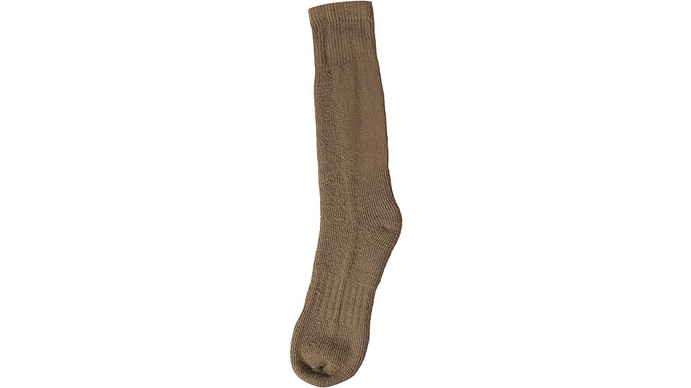 Rothco Wool Blend Mid-Calf Winter Socks, Coyote Brown, Medium, 64111-CoyoteBrown-M