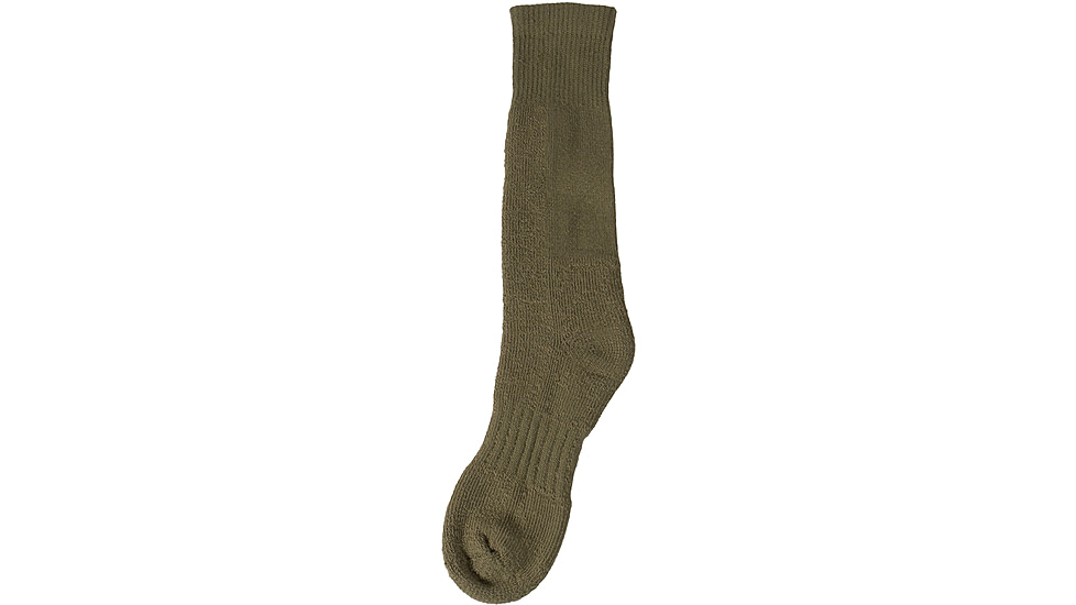 Rothco Wool Blend Mid-Calf Winter Socks, Olive Drab, Medium, 64112-OliveDrab-M